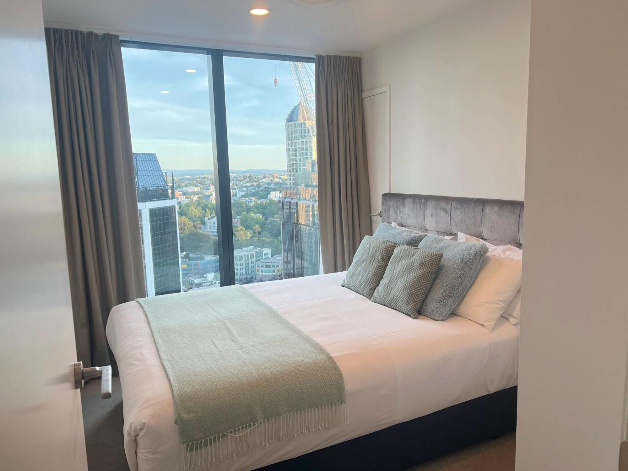 Gorgeous Seaview 2 Bedroom Apartment In Auckland Cbd ภายนอก รูปภาพ