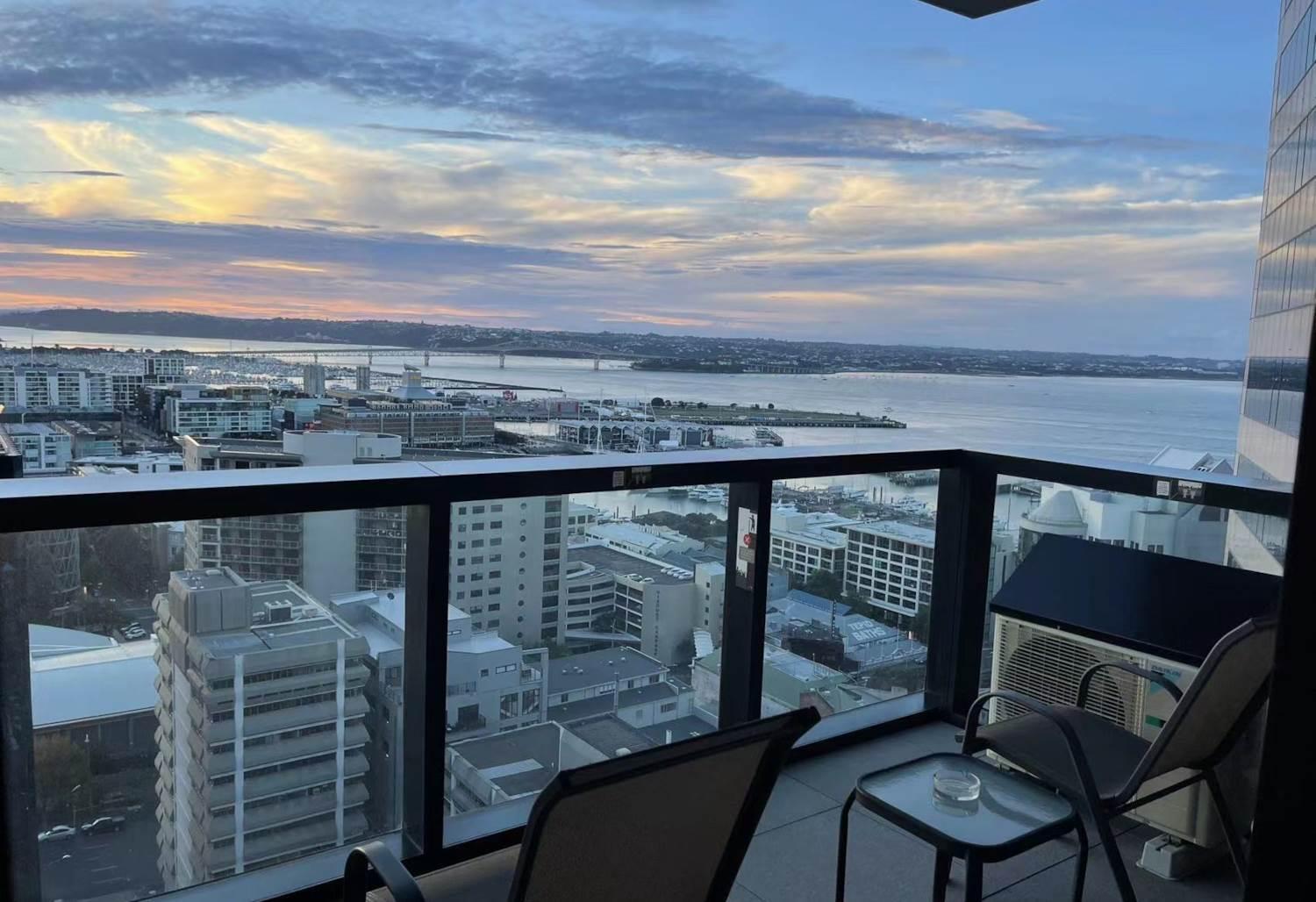 Gorgeous Seaview 2 Bedroom Apartment In Auckland Cbd ภายนอก รูปภาพ