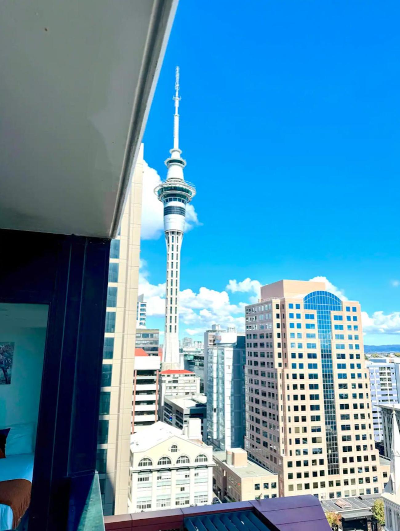 Gorgeous Seaview 2 Bedroom Apartment In Auckland Cbd ภายนอก รูปภาพ