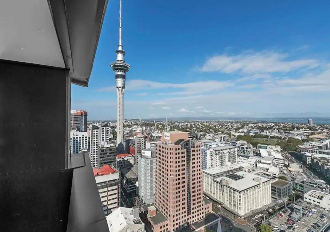 Gorgeous Seaview 2 Bedroom Apartment In Auckland Cbd ภายนอก รูปภาพ