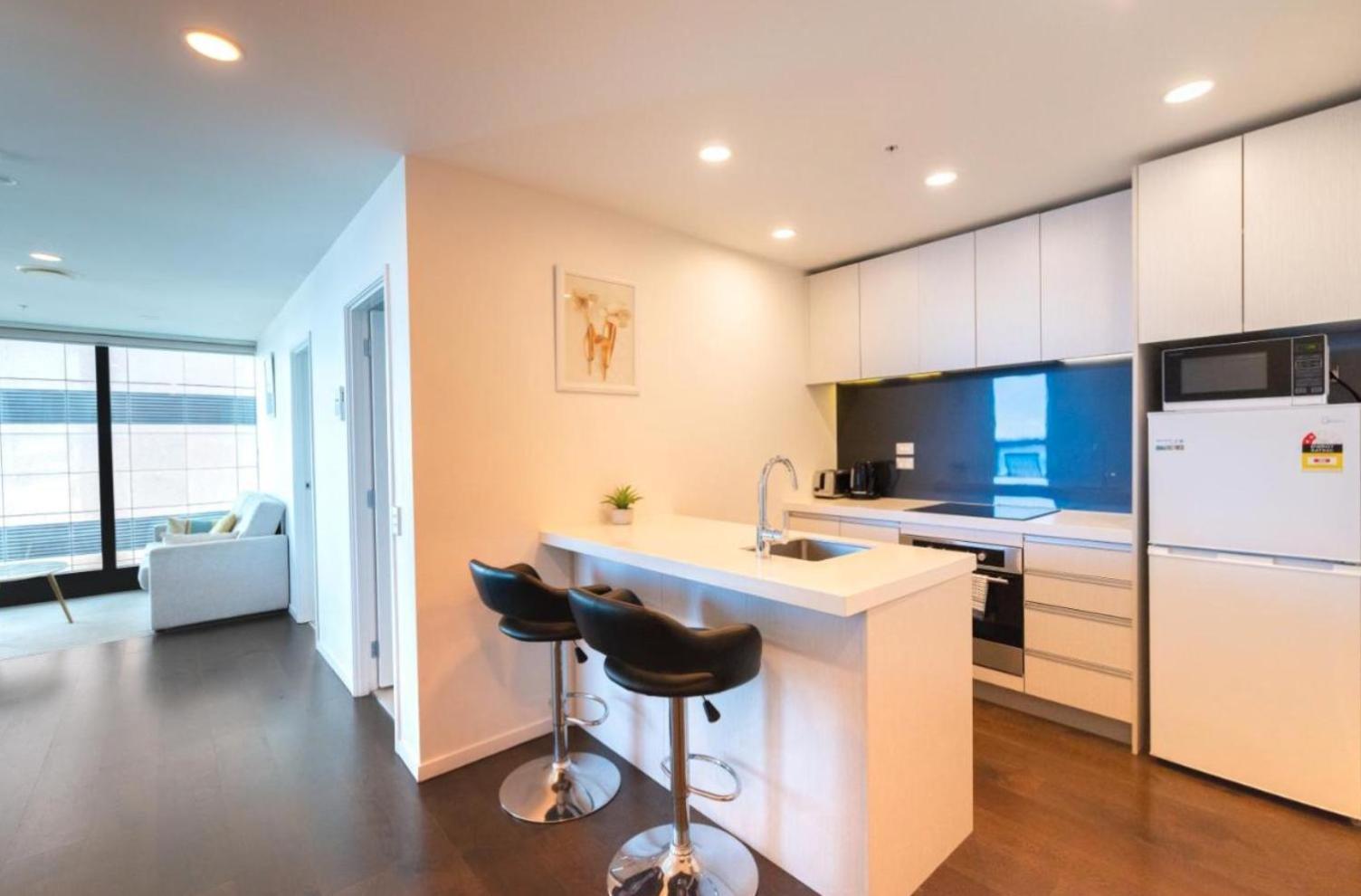 Gorgeous Seaview 2 Bedroom Apartment In Auckland Cbd ภายนอก รูปภาพ